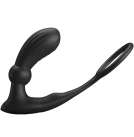 PRETTY LOVE - WARREN BLACK ANAL RING and VIBRATOR