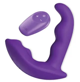SHE.E.O – ROTIERENDER, VIBRIERENDER ANALSTIMULATOR MIT FERNBEDIENUNG – LILA