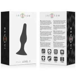 INTENSE - LIVELLO ANALE 2 11,5 CM NERO
