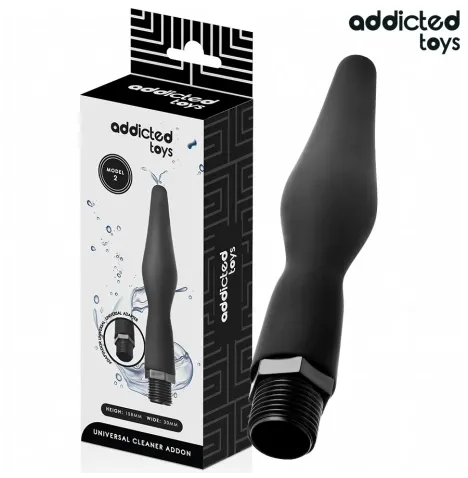 ADDICTED TOYS - ANAL CLEANER WITH UNIVERSAL ADAPTER MODEL 2
