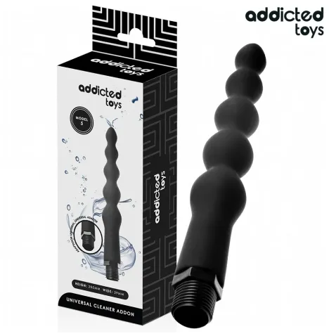 ADDICTED TOYS - ANAL CLEANER WITH UNIVERSAL ADAPTER MODEL 5