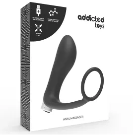 ADDICTED TOYS - VIBRATORE PROSTATICO RICARICABILE MODELLO 1 - NERO