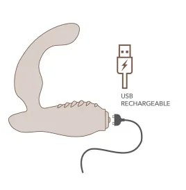ROCKS-OFF - NOVA SOVEREIGN RECHARGEABLE PROSTATE and PERINEUM MASSAGER 16 FUNCTION BLUE