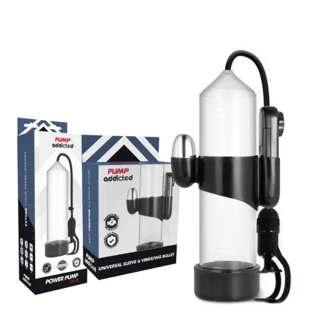PUMP ADDICTED - VIBRATORE TRASPARENTE RX5