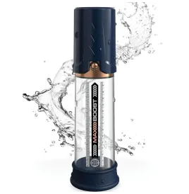 PUMP WORX - BOMBA DE ERECCION MAX BOOST AZUL