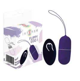 INTENSE - FLIPPY I UOVO VIBRANTE CON TELECOMANDO VIOLA