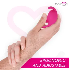 MORESSA - BRAD PREMIUM SILICONE RECHARGEABLE PINK