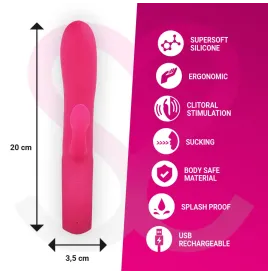 MORESSA - DUSTIN CLITORAL SUCTION AND POWERFUL VIBRATION PREMIUM SILICONE RECHARGEABLE