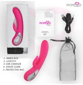 MORESSA - DUSTIN CLITORAL SUCTION AND POWERFUL VIBRATION PREMIUM SILICONE RECHARGEABLE