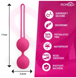 MORESSA - OSIAN TRE PREMIUM SILICONE ROSA