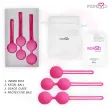 MORESSA - SET OSIAN PREMIUM SILICONE ROSA (Osian One - 51 g Osian Two - 101 g Osian Three 85 g)