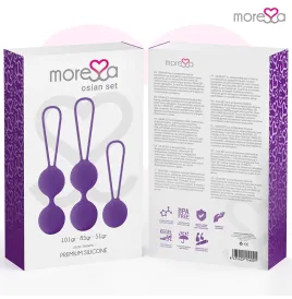 MORESSA - OSIAN SET PREMIUM IN SILICONE LILLA