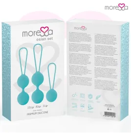 MORESSA - OSIAN SET PREMIUM TURQUOISE SILICONE