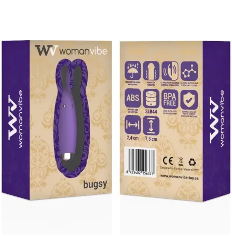 WOMANVIBE - STIMOLATORE IN SILICONE BUGSY