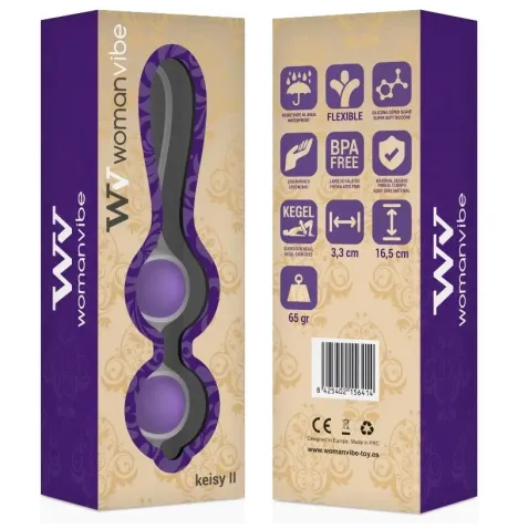 WOMANVIBE - SFERE IN SILICONE WOMANVIBE KEISY II