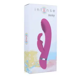 INTENSE - VIBRATORE OSCILLANTE SUSY IN SILICONE ROSA CONIGLIO