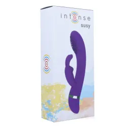 INTENSE - SUSY SILICONE RABBIT LILAC OSCILLATING VIBRATOR