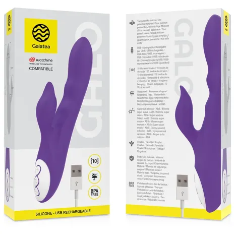 GALATEA - GALO PURPLE VIBRATOR WATCHME REMOTE CONTROL