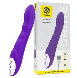 GALATEA - DANTE VIBROMASSEUR VIOLET TÉLÉCOMMANDE WATCHME