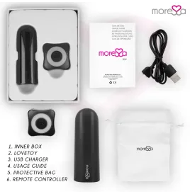 MORESSA - TELECOMANDO VIBRATORE NIX NERO