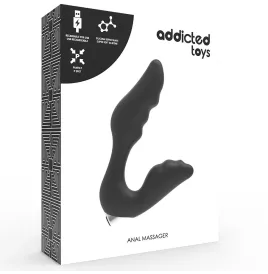 ADDICTED TOYS - VIBRADOR PROSTÁTICO RECARGABLE MODEL 6 - NEGRO