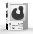 BLACKandSILVER - DUCKYMANIA RECHARGEABLE SILICONE STIMULATING DUCK THIMBLE BLACKandSILVER - DUCKYMANIA RECHARGEABLE SILICONE STIMULATING DUCK THIMBLE