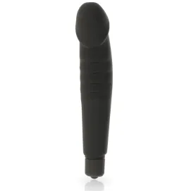 DOLCE VITA - REALISTIC PLEASURE BLACK SILICONE