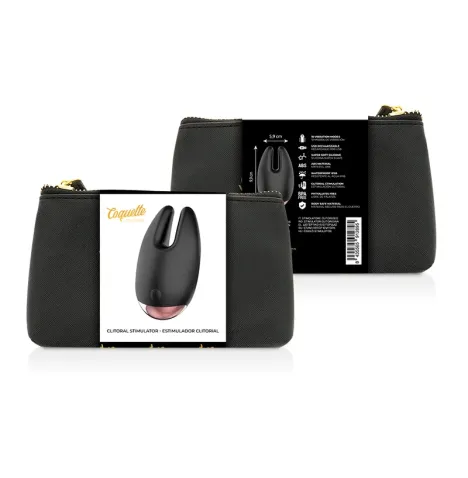 COQUETTE CHIC DESIRE - STIMULATEUR CLITORIAL NOIR - OR