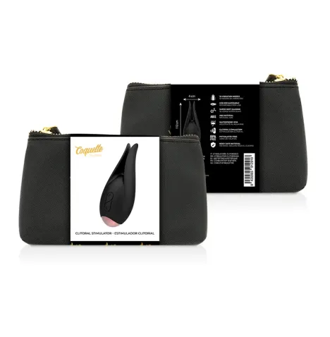 COQUETTE CHIC DESIRE - STIMULATEUR CLITORIAL NOIR - OR