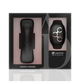 ANNES DESIRE - PANTY PLEASURE TECNOLOG A WATCHME BLACK-GOLD