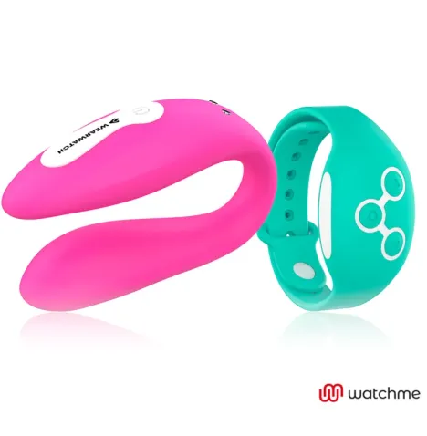 WEARWATCH - VIBRATEUR WATCHME DOUBLE TECHNOLOGIE FUCHSIA - EAU DE MER