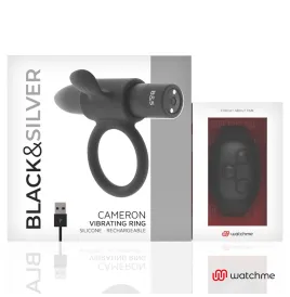 BLACKandSILVER - CAMERON COCKRING-UHR MIT FERNBEDIENUNG