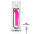 DOLCE VITA - VIBRATEUR RECHARGEABLE DEUX ROSE 7 VITESSES DOLCE VITA - VIBRATEUR RECHARGEABLE DEUX ROSE 7 VITESSES