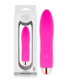 DOLCE VITA - VIBRADOR RECARGABLE FOUR ROSA 7 VELOCIDADES