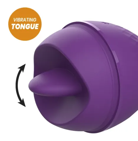 REWOLUTION - VIBRATORE REWOLINGO CON LINGUA