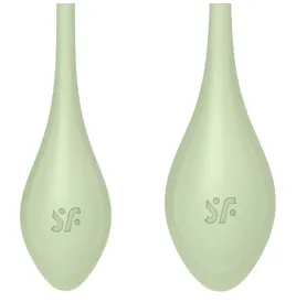 SATISFYER - YONI POWER 2 KIT DE ENTRENAMIENTO VERDE