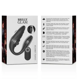 BRILLY GLAM- COUPLE PULSING and VIBRATING CONTROL REMOTO