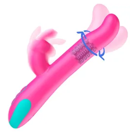 HAPPY LOKY - PLUTO RABBIT VIBRATOR and ROTATOR WATCHME REMOTE CONTROL