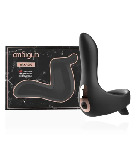 ANBIGUO - ARKADIO STIMOLATORE DEL GLANDE E DEL PERINEO COMPATIBILE CON TECNOLOGIA WIRELESS WATCHME