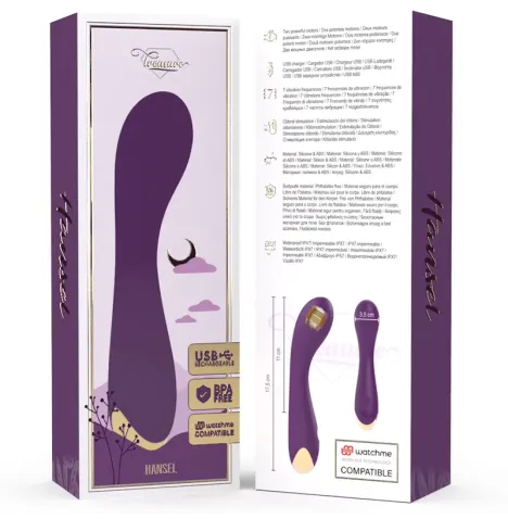 TREASURE - HANSEL G-SPOT VIBRATOR WATCHME REMOTE CONTROL