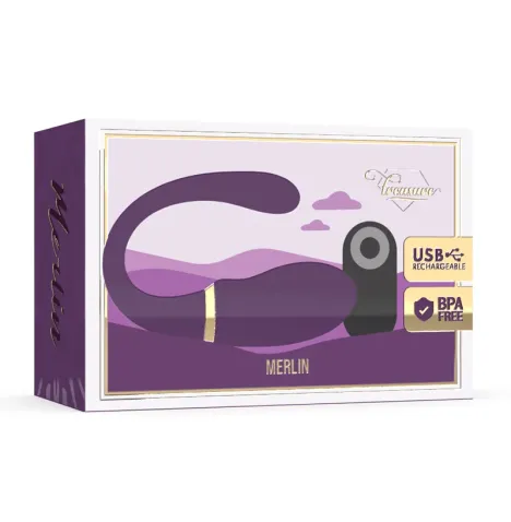 TREASURE - TELECOMANDO MERLIN DOPPIA COPPIA VIBRATORE