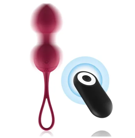 CICI BEAUTY - PREMIUM SILICONE 3 PERLINE VIBRANTI KEGEL TELECOMANDO