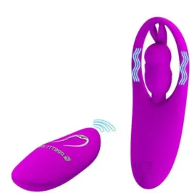 PRETTY LOVE - WILD RABBIT ESTIMULADOR PARA BRAGUITA CON CONTROL REMOTO LILA
