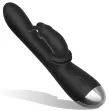 BLACKandSILVER - DJ. ADAM WIEDERAUFLADBARER SILIKON-KANINCHEN-STIMULATOR SCHWARZ BLACKandSILVER - DJ. ADAM WIEDERAUFLADBARER SILIKON-KANINCHEN-STIMULATOR SCHWARZ