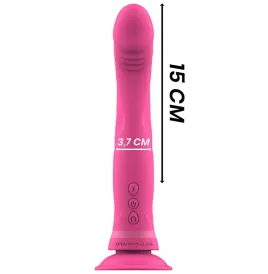 INTENSE - GODE VIBRATEUR EN SILICONE ROSE MICHELANGELO