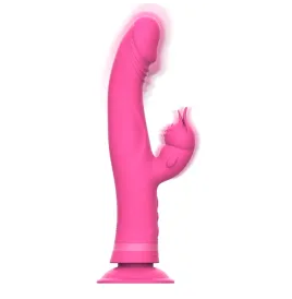INTENSE - VIBRATORE JULIO RABBIT IN SILICONE ROSA