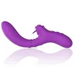 INTENSE - VIBRATORE FLESSIBILE HARRY CON LINGUA VIOLA INTENSE - VIBRATORE FLESSIBILE HARRY CON LINGUA VIOLA