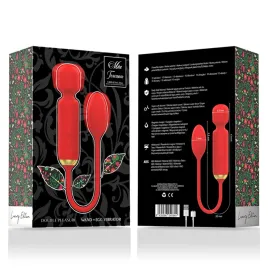 MIA - TOSCANA DOUBLE PLEASURE WAND VIBRATING EGG