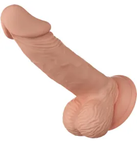 BAILE - BEAUTIFUL ENCOUNTER ZEBULON FLEXIBLE REALISTIC DILDO 19.4 CM NATURAL