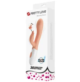 PRETTY LOVE - BLOODY MARY VIBRATOR WITH STIMULATOR